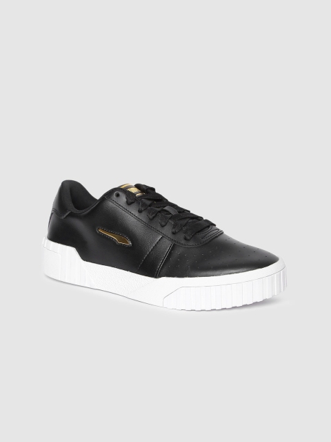 

Puma Women Black Solid Cali Twist Leather Sneakers