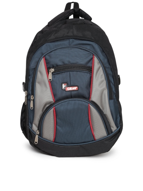 

F Gear Unisex Black & Navy Midus Backpack