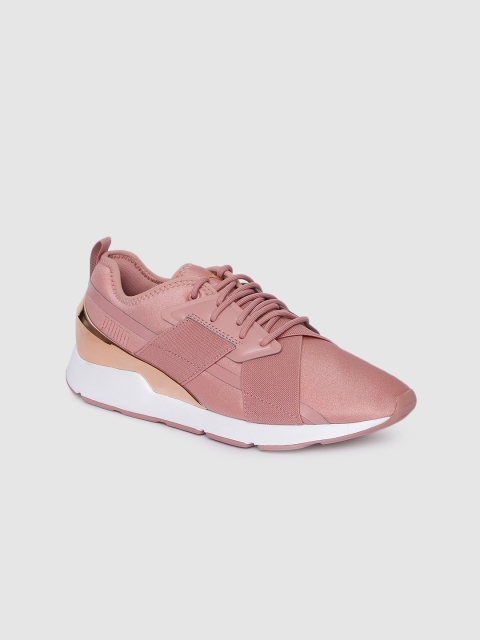 

Puma Women Lavender Muse X-2 Metallic Sneakers