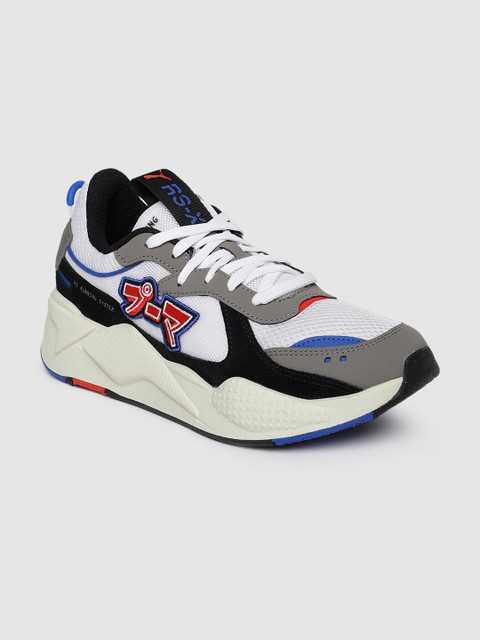 

Puma Unisex White Colourblocked RS-X Japanorama Sneakers