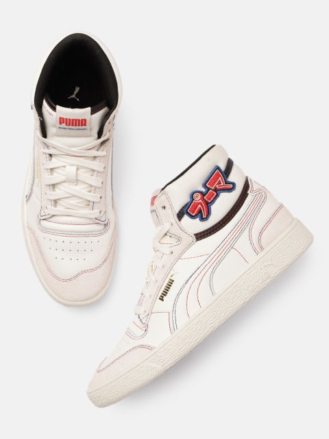 

Puma Unisex Off-White Ralph Sampson Mid Japanorama Sneakers