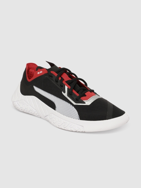 

PUMA Motorsport Men Black Colourblocked Ferrari Race Replicat-X 2.0 Sneakers
