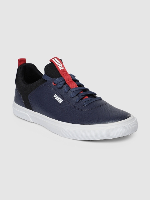 

Puma Unisex Navy Blue Solid Bold Sneakers