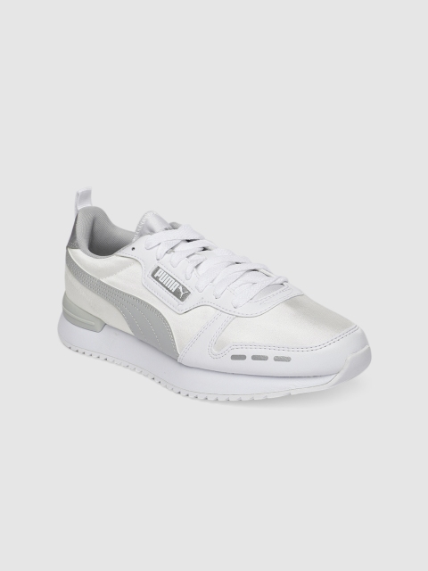 

Puma Women Silver-Toned R78 Metallic Sneakers