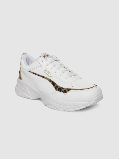 

Puma Women White Cilia Mode Leo Sneakers