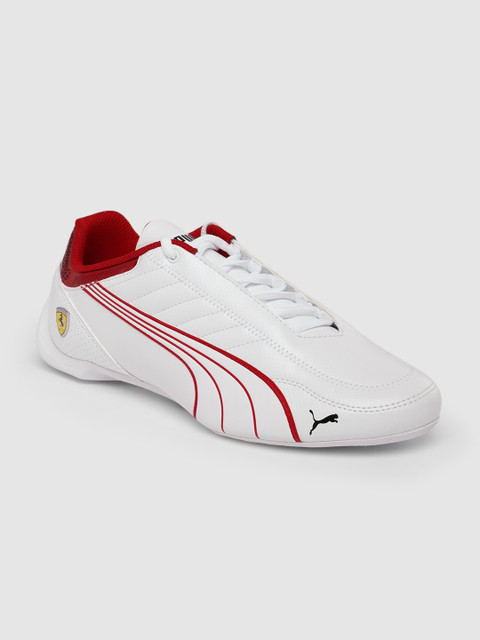 

PUMA Motorsport Men White Solid Ferrari Race Future Kart Cat Sneakers