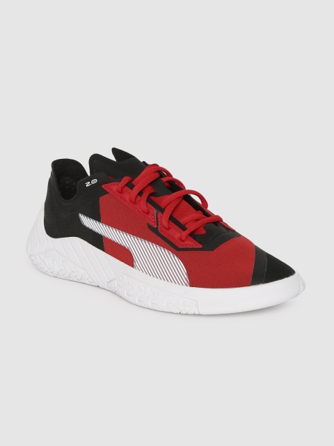 

PUMA Motorsport Men Red & Black Colourblocked Ferrari Race Replicat-X 2.0 Sneakers