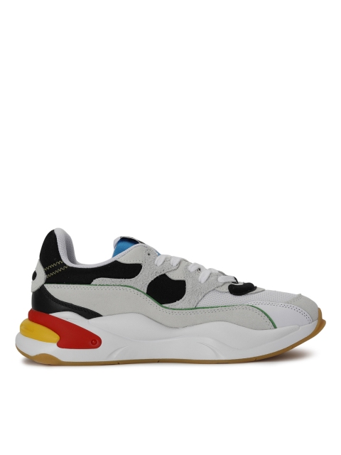 

Puma Unisex White & Black Sneakers RS-2K WH