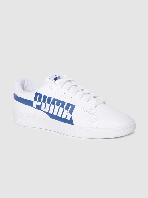 

Puma Unisex White Smash v2 Max Leather Sneakers