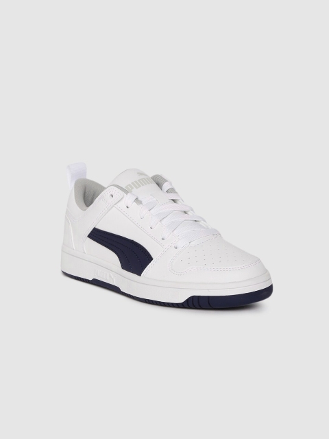 

Puma Boys White Rebound Layup Sneakers