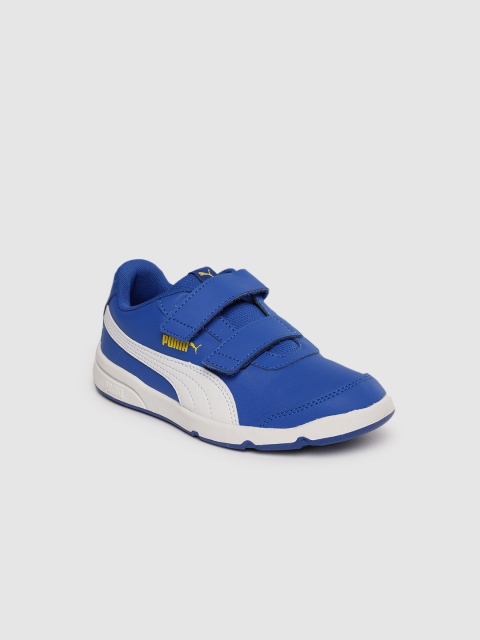 

Puma Boys Blue & White Stepfleex 2 Sneakers