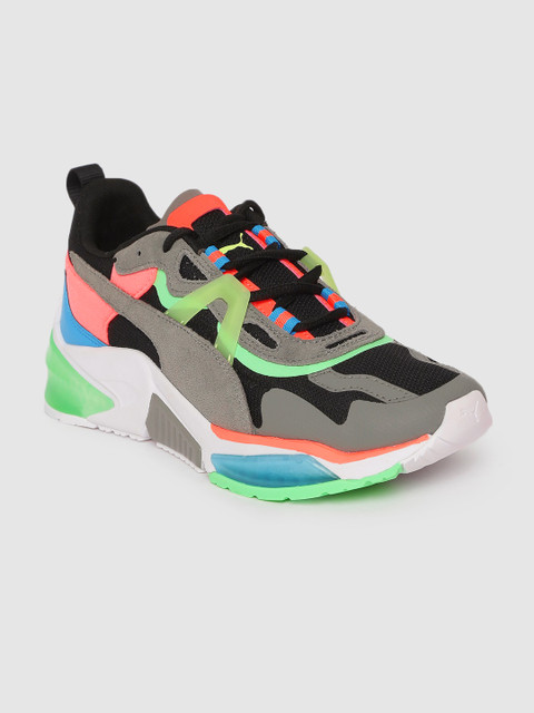 

Puma Unisex Grey LQDCell Optic Pax Running Shoes