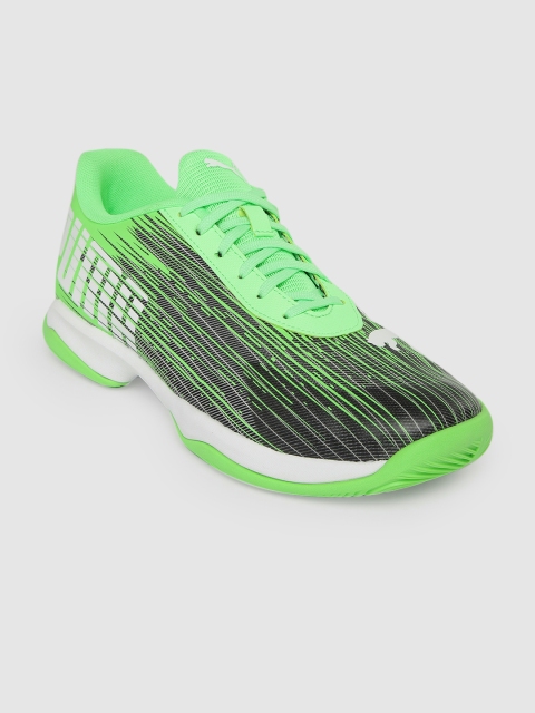 

Puma Unisex Green & Black Adrenalite 3.1 Badminton Shoes