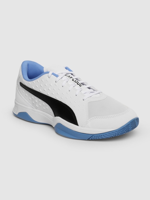 

Puma Unisex White Explode 2 Badminton Shoes