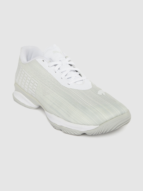 

Puma Unisex Grey Solid Adrenalite 2.1 Badminton Shoes