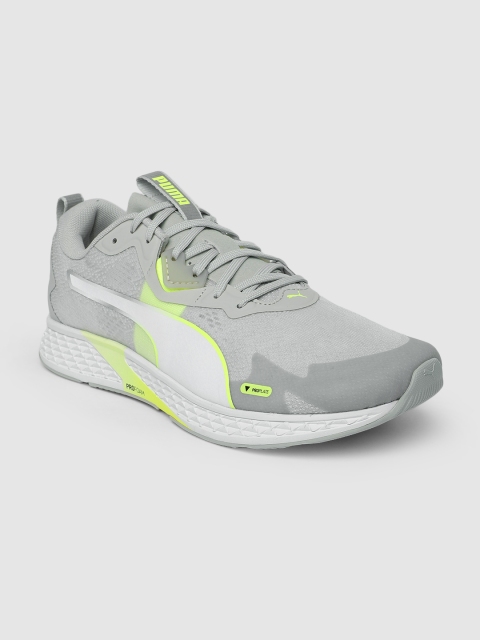 

Puma Men Grey Mesh SPEED 500 Running Shoes