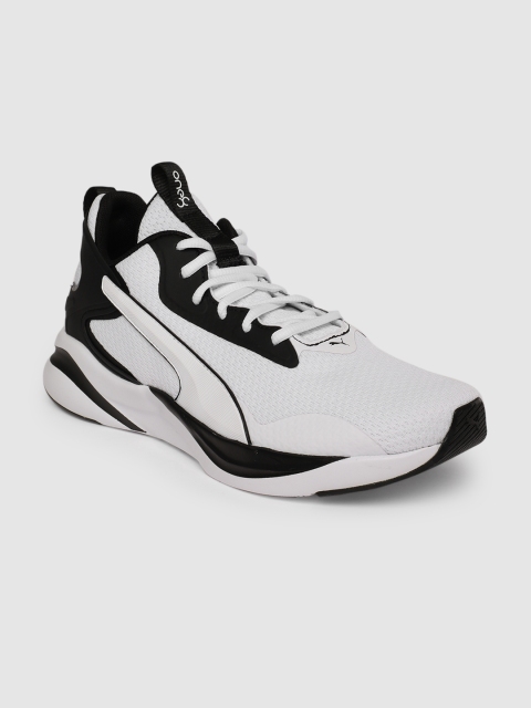 

Puma Men White & Black SOFTRIDE Rift Tech One8 Running Shoes