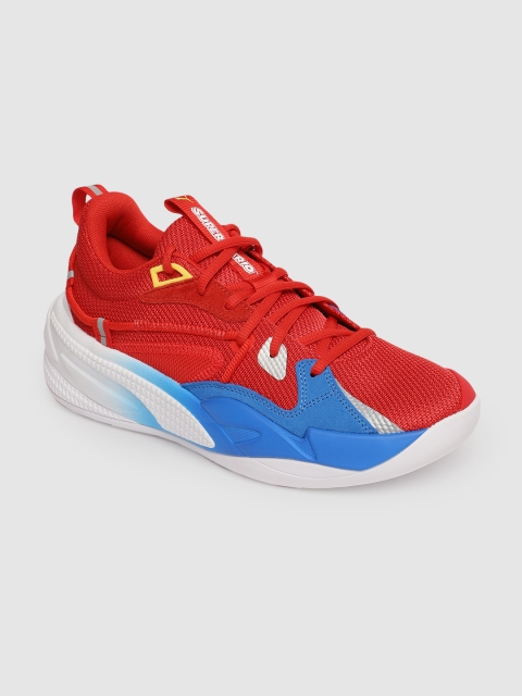 

PUMA Hoops Unisex Red & Blue Colourblocked RS-Dreamer Super Mario 64 Basketball Shoes