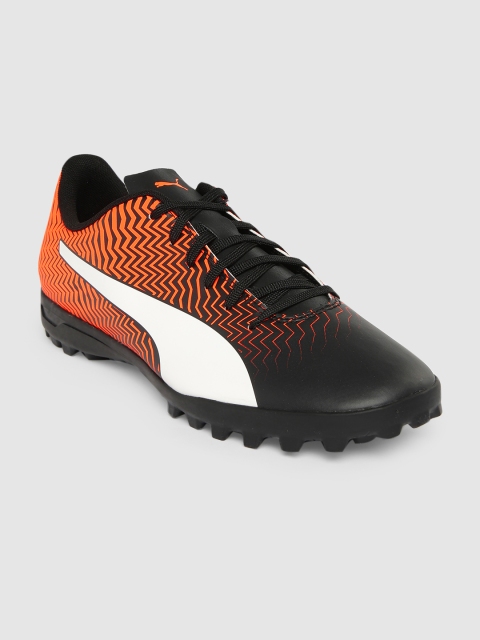 

Puma Men Orange & Black Rapido II Football Shoes