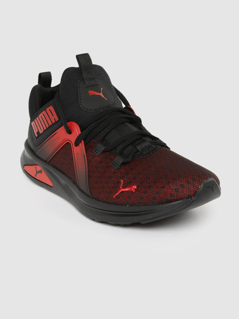 

Puma Men Black & Red Enzo 2 Fade Training Shoes