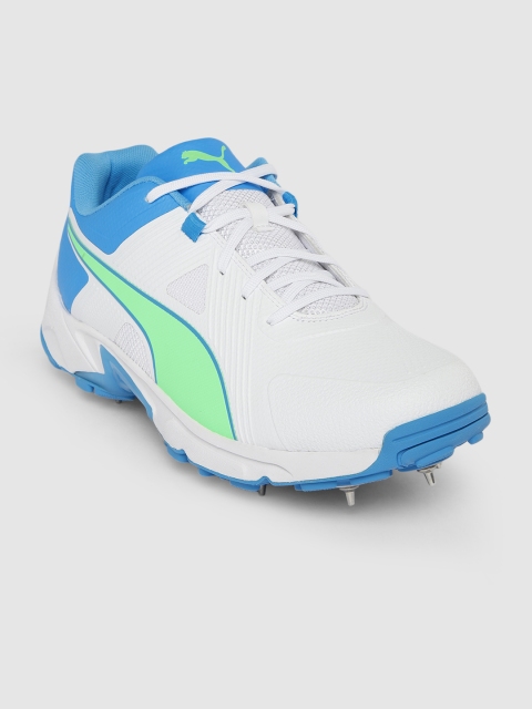 

Puma Men White Spike 19.1 Cricket Shoes