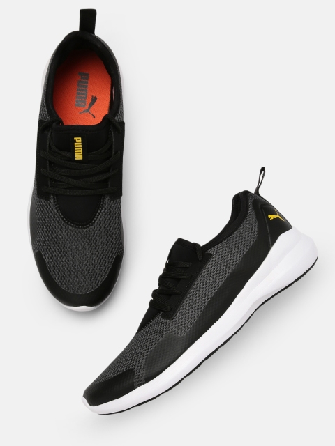 Men Black Pacer EVO 2.1 Sneakers