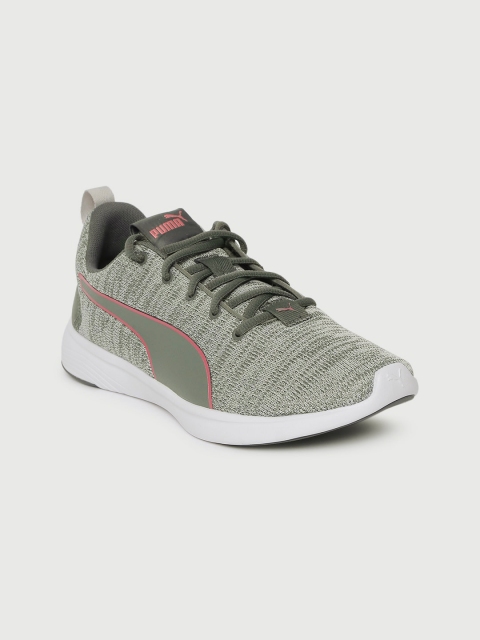 

Puma Women Grey Mesh SOFTRIDE VITAL Clean Wns Walking Shoes