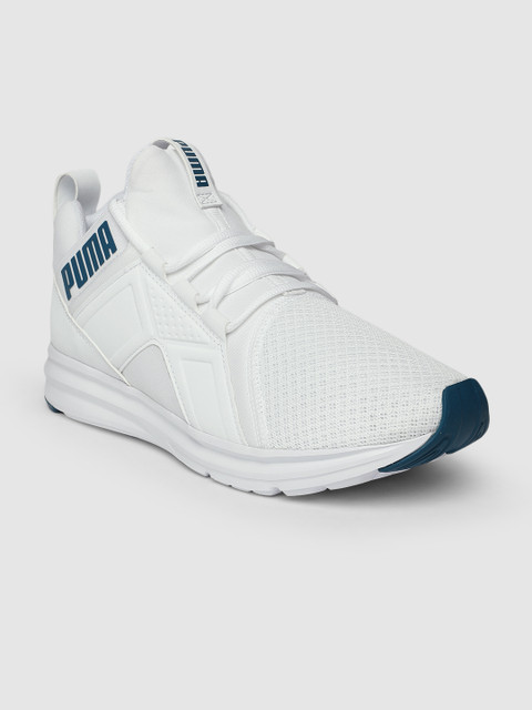 

Puma Men White Enzo Edge Mesh Running Shoes