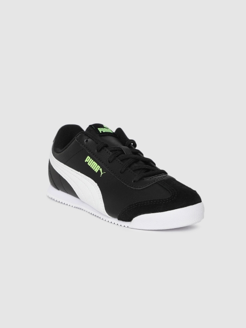

Puma Boys Black Turino PS Sneakers