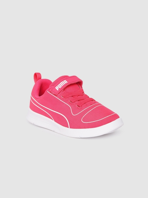 

Puma Boys Pink Solid Kali Sneakers