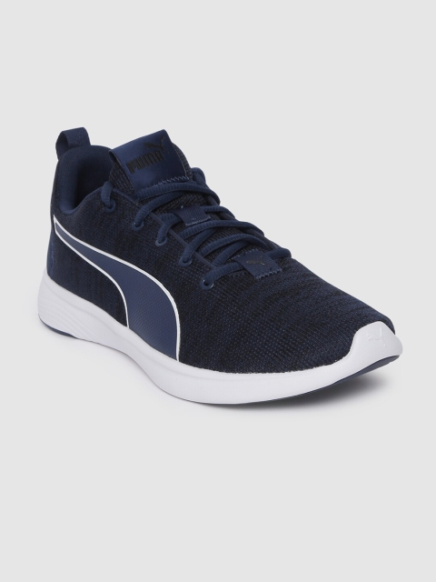 

Puma Men Blue Mesh SOFTRIDE VITAL Clean Walking Shoes