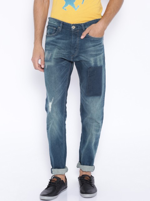 

Jack & Jones Blue Erik Anti Fit Stretchable Jeans