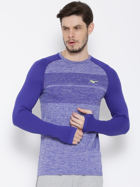 

Mizuno Blue Tubular Helix LS T-shirt