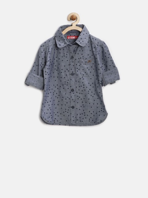 

Gini & Jony Boys Grey Star Print Shirt