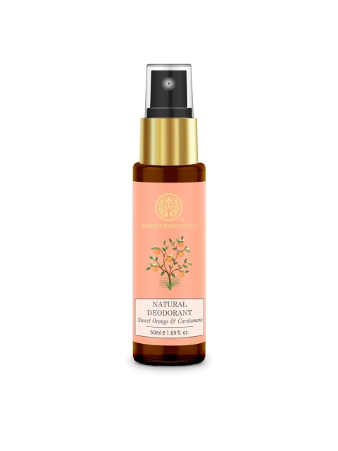 

Forest Essentials Sweet Orange & Cardamom Natural Deodorant 50ml