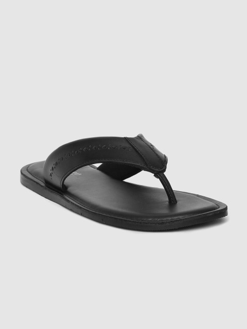 

Stieiger Men Black Leather Comfort Sandals