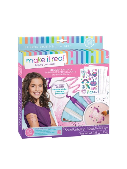 

make it real Kids Multi-Coloured DIY Shimmer Tattoos