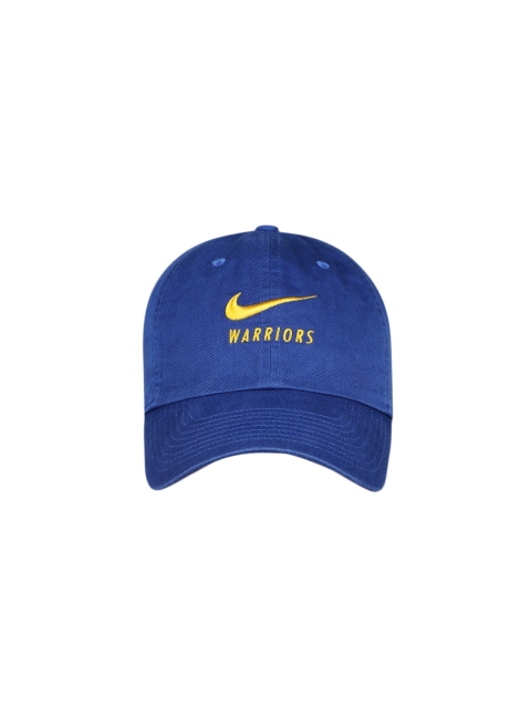

Nike Unisex Blue Embroidered Golden State Warriors NBA H86 SWOOSH Basketball Cap