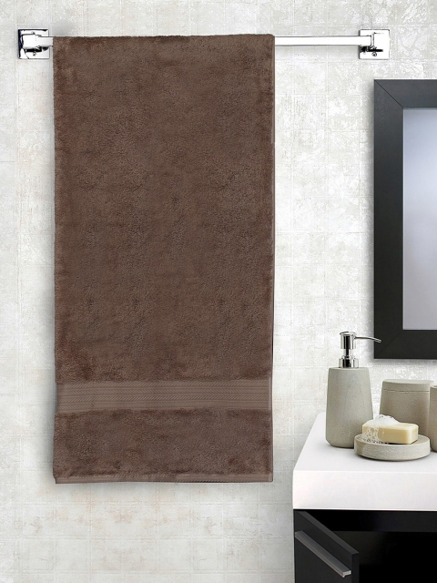 

SPACES Unisex Brown Solid Rennaissance Mink 650 GSM Bath Towel