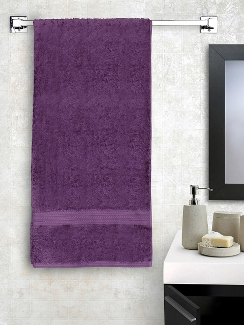 

SPACES Unisex Purple Solid 650 GSM Rennaissance Bath Towel
