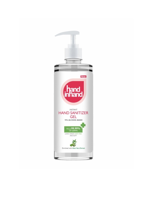 

Hand in Hand Sanitizer Gel 500 ml, White