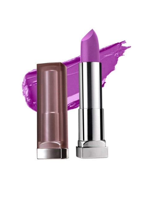 

Maybelline New York Color Sensational Creamy Matte Lipstick - Vibrant Violet 681, Purple