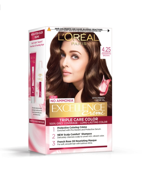 

LOreal Paris Excellence Creme Hair Color - Aishwarya's Brown 4.25