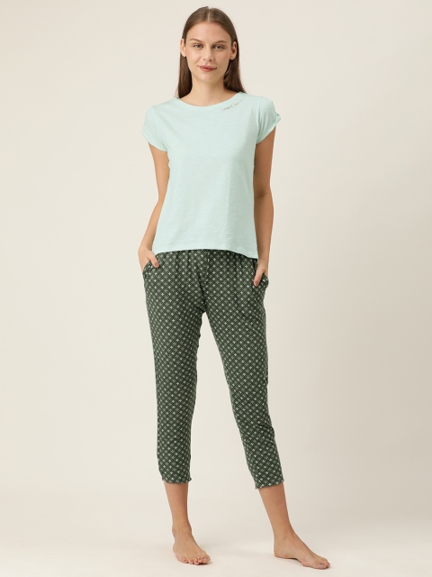 

Enamor Women Multicoloured Solid Night suit, Multi