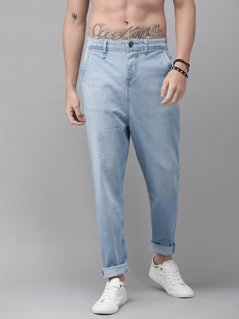 

Roadster Men Blue Regular Fit Mid-Rise Clean Look Stretchable Jeans