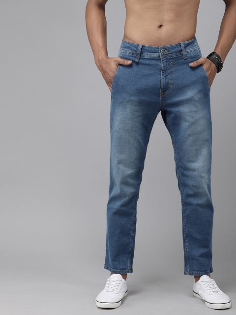 

Roadster Men Blue Slim Tapered Fit Mid-Rise Clean Look Stretchable Jeans