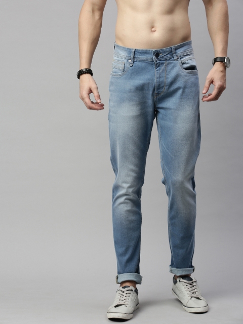 

Roadster Men Blue Regular Fit Mid-Rise Clean Look Jeans