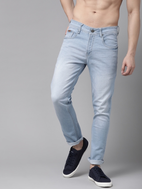 

Roadster Men Blue Regular Fit Mid-Rise Clean Look Stretchable Jeans