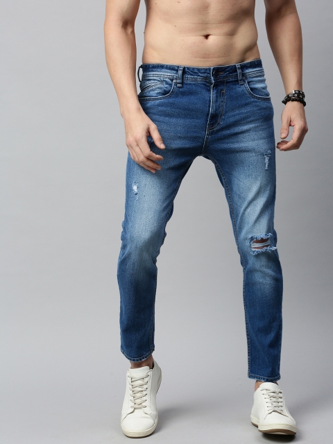 

Roadster Men Blue Skinny Fit Mid-Rise Mildly Distress Jeans