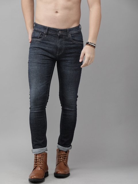 

Roadster Men Blue Skinny Fit Mid-Rise Clean Look Jeans